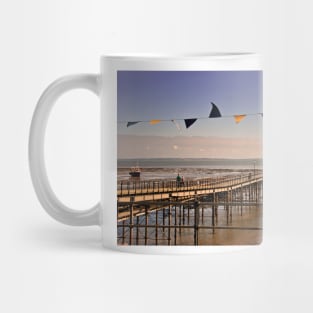 Southend on Sea Pier Beach Essex England Mug